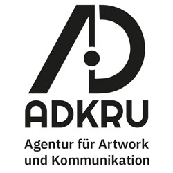 Das Logo unseres Partners ADKRU | Agentur für Artwork und Kommunikation aus Backnang.